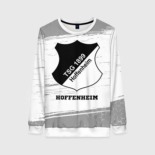 Женский свитшот Hoffenheim sport на светлом фоне / 3D-Белый – фото 1