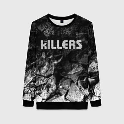 Свитшот женский The Killers black graphite, цвет: 3D-черный