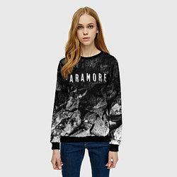 Свитшот женский Paramore black graphite, цвет: 3D-черный — фото 2