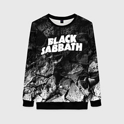 Женский свитшот Black Sabbath black graphite