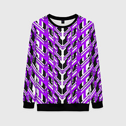 Женский свитшот Фиолетовая техно броня