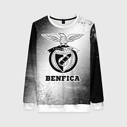 Женский свитшот Benfica sport на светлом фоне