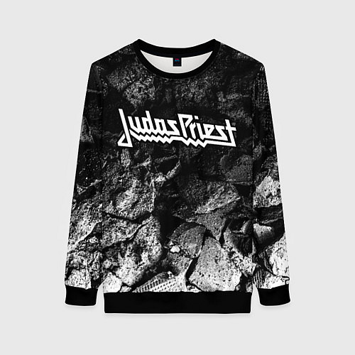 Женский свитшот Judas Priest black graphite / 3D-Черный – фото 1