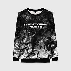 Женский свитшот Twenty One Pilots black graphite