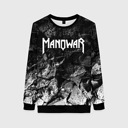 Женский свитшот Manowar black graphite