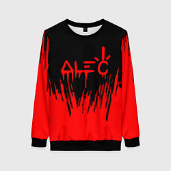 Свитшот женский Alec Monopoly капиталист, цвет: 3D-черный