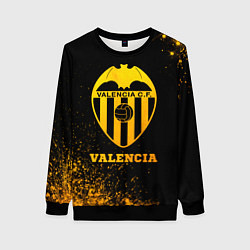 Женский свитшот Valencia - gold gradient