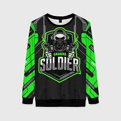 Женский свитшот Games soldier