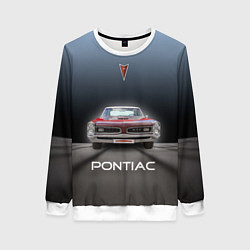 Женский свитшот Американский масл-кар Pontiac GTO