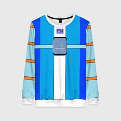 Свитшот женский Космоархеолог, цвет: 3D-белый