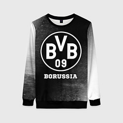 Свитшот женский Borussia sport на темном фоне, цвет: 3D-черный