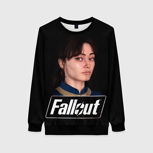 Женский свитшот Lucy MacLean / 3D-Черный – фото 1