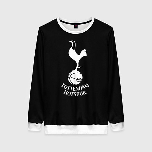 Женский свитшот Тоттенхэм футбольный клуб спорт / 3D-Белый – фото 1