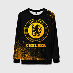 Женский свитшот Chelsea - gold gradient