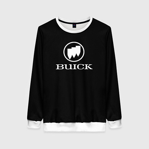 Женский свитшот Buick avto / 3D-Белый – фото 1