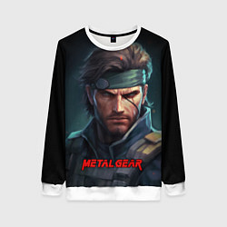 Женский свитшот Веном Снейк из игры Metal gear