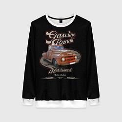 Женский свитшот Хот-род в стиле rat Gasoline Bandit