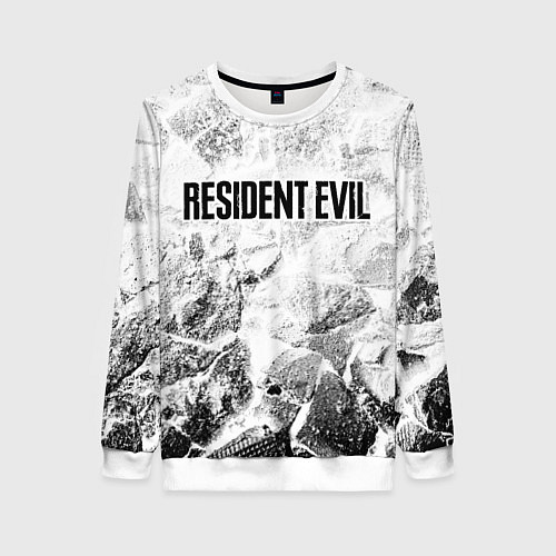 Женский свитшот Resident Evil white graphite / 3D-Белый – фото 1