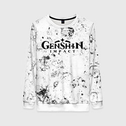 Женский свитшот Genshin Impact dirty ice