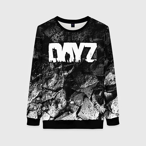 Женский свитшот DayZ black graphite / 3D-Черный – фото 1