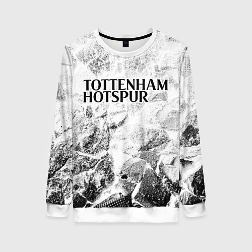 Женский свитшот Tottenham white graphite / 3D-Белый – фото 1