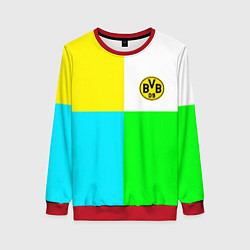 Свитшот женский Borussia color cport, цвет: 3D-красный