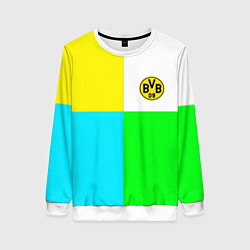 Свитшот женский Borussia color cport, цвет: 3D-белый