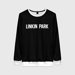 Свитшот женский Linkin park rock white, цвет: 3D-белый