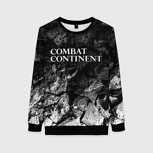 Женский свитшот Combat Continent black graphite / 3D-Черный – фото 1