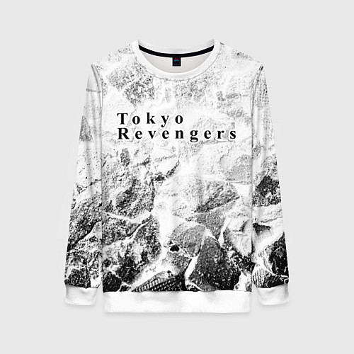 Женский свитшот Tokyo Revengers white graphite / 3D-Белый – фото 1