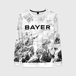 Женский свитшот Bayer 04 white graphite