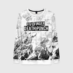 Женский свитшот Five Finger Death Punch white graphite