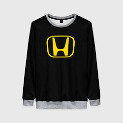 Женский свитшот Honda yellow