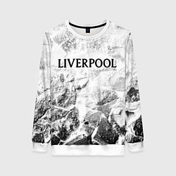 Свитшот женский Liverpool white graphite, цвет: 3D-белый