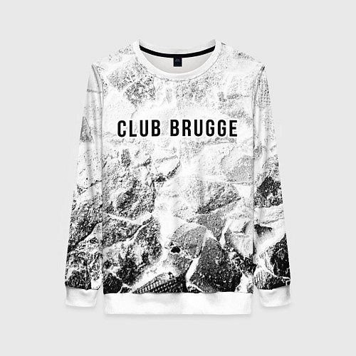 Женский свитшот Club Brugge white graphite / 3D-Белый – фото 1