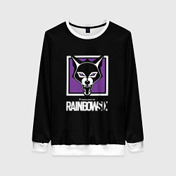 Женский свитшот Rainbow six logo ubisoft