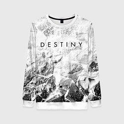 Свитшот женский Destiny white graphite, цвет: 3D-белый