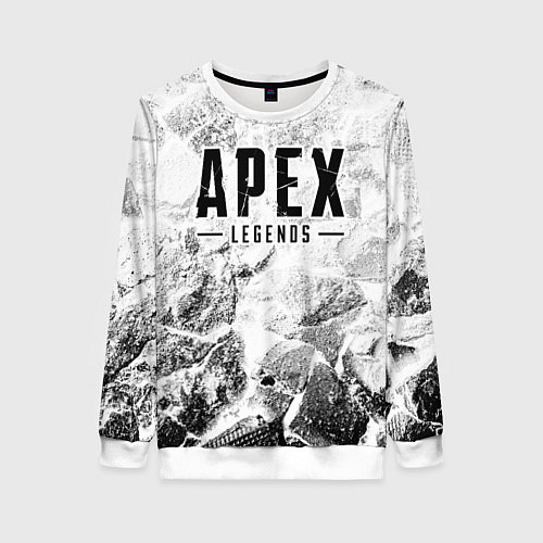 Женский свитшот Apex Legends white graphite / 3D-Белый – фото 1