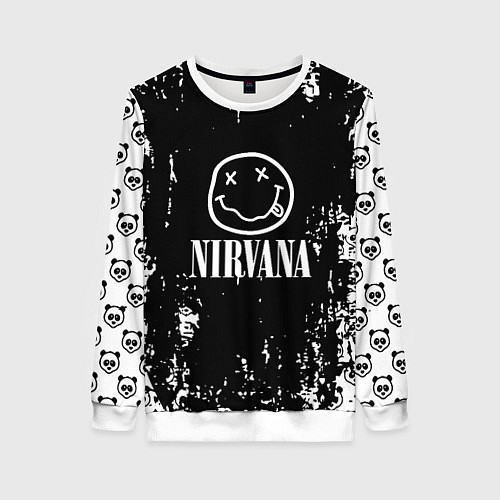 Женский свитшот Nirvana teddy / 3D-Белый – фото 1