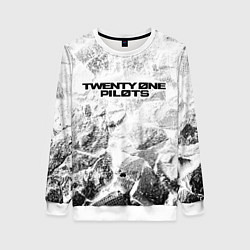 Женский свитшот Twenty One Pilots white graphite