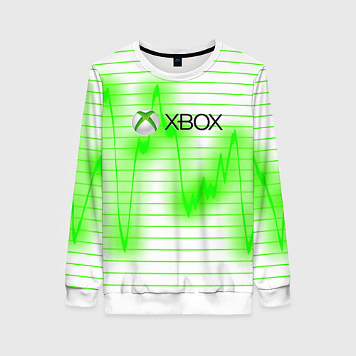 Женский свитшот Xbox game console / 3D-Белый – фото 1