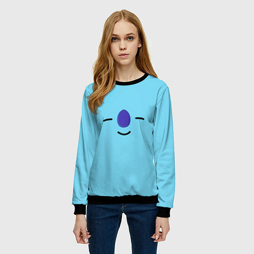 Женский свитшот BT21-Koya / 3D-Черный – фото 3