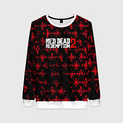 Свитшот женский Red dead redemption x farcry pattern, цвет: 3D-белый