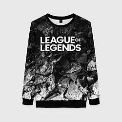 Свитшот женский League of Legends black graphite, цвет: 3D-черный