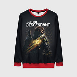 Свитшот женский The First Descendant, цвет: 3D-красный