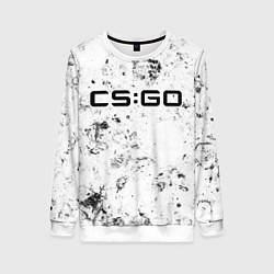 Свитшот женский Counter Strike dirty ice, цвет: 3D-белый