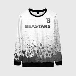 Женский свитшот Beastars - white gradient посередине