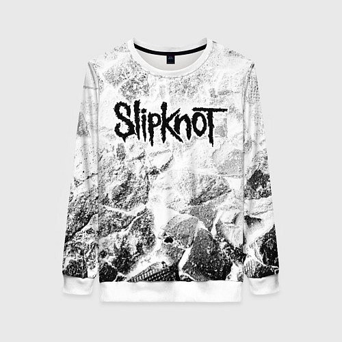 Женский свитшот Slipknot white graphite / 3D-Белый – фото 1