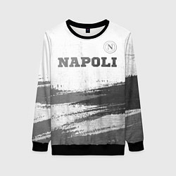 Женский свитшот Napoli - white gradient посередине