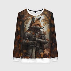 Женский свитшот Рыцарь-лис